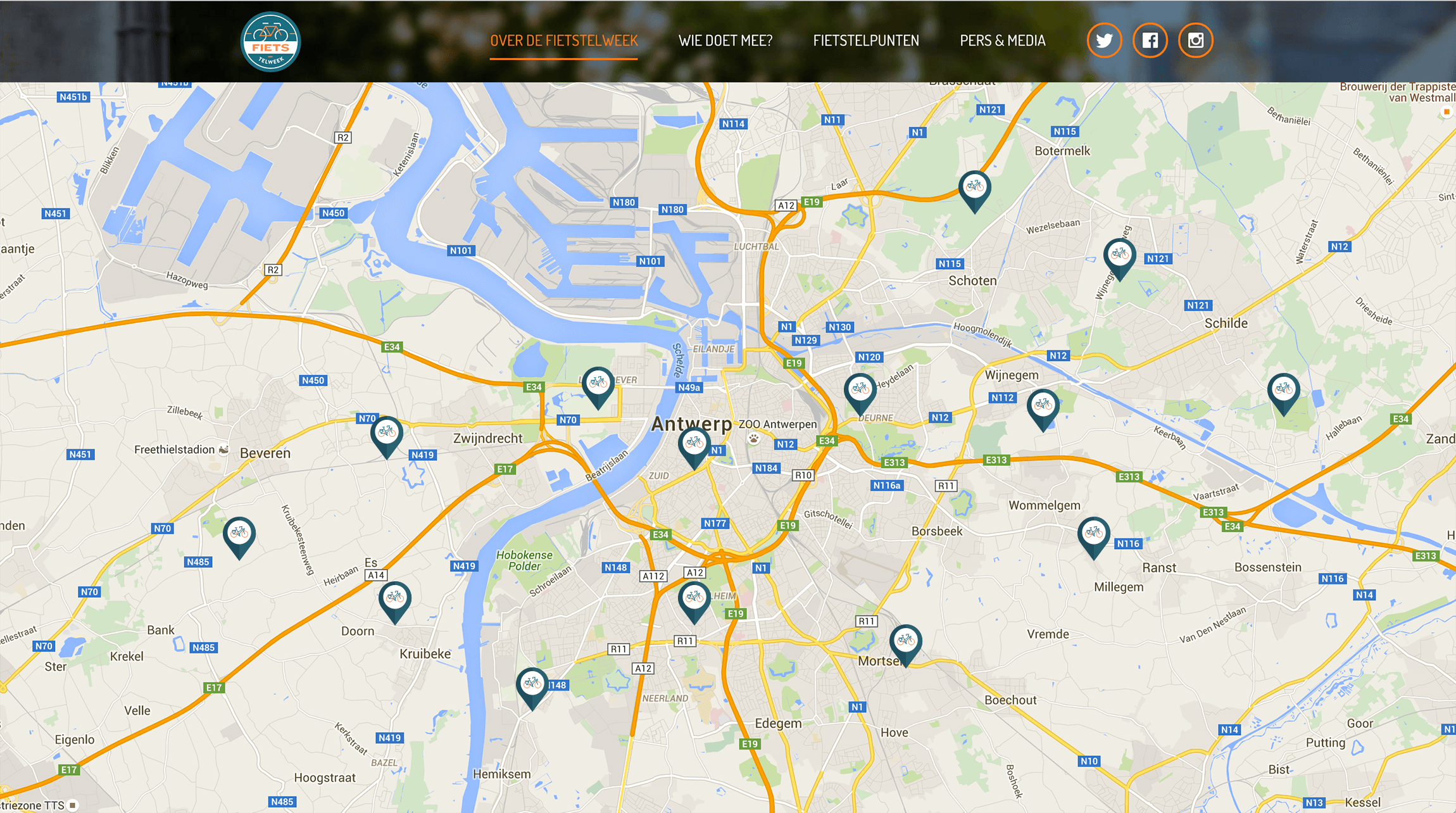 Cycle & track with new FietsTelApp