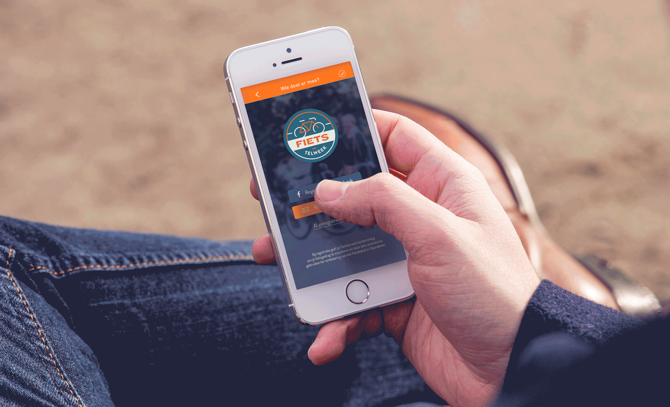 Cycle & track with new FietsTelApp